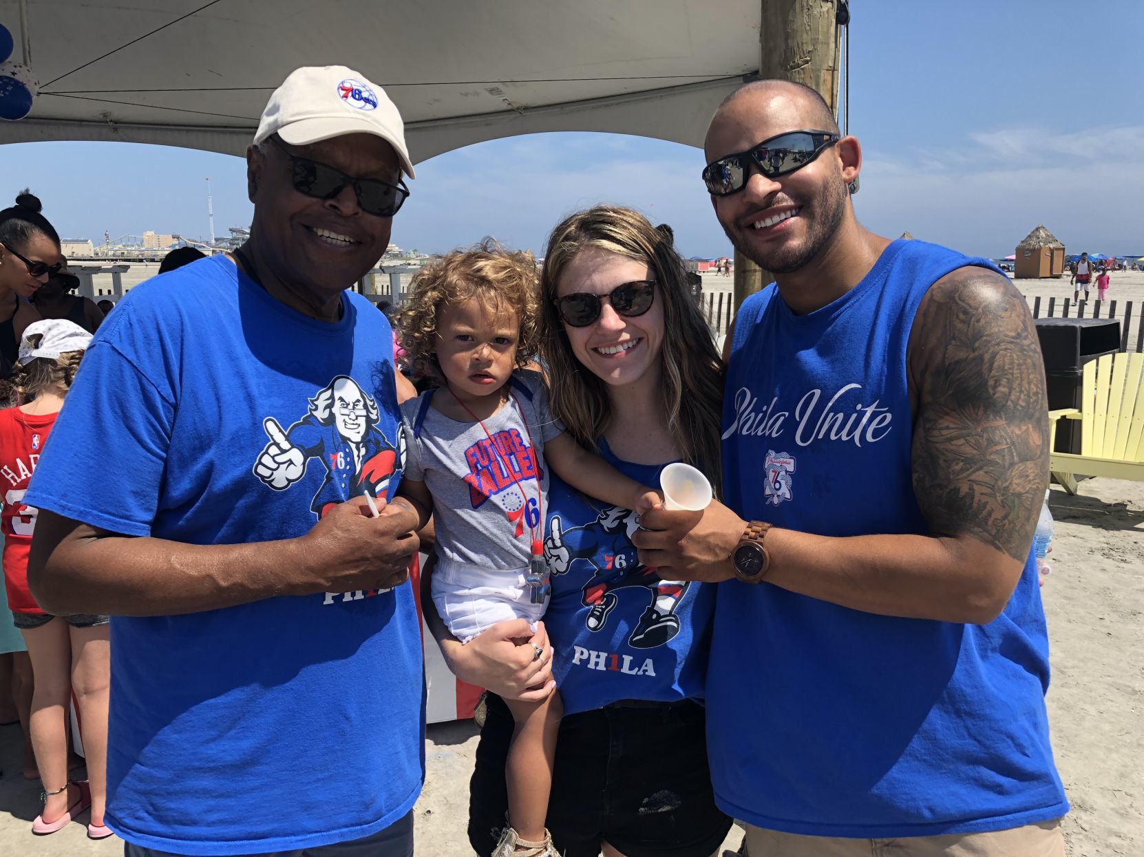 SEEN at 76ers Summer Shore Tour in Wildwood